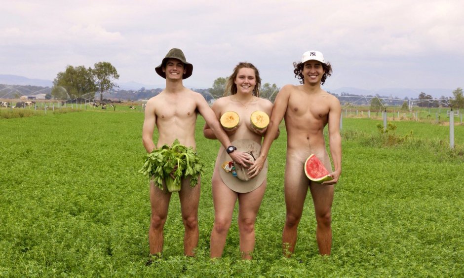 Naked Australian farmers