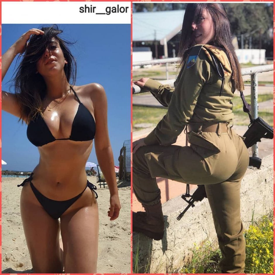 Women in the Israeli army naked