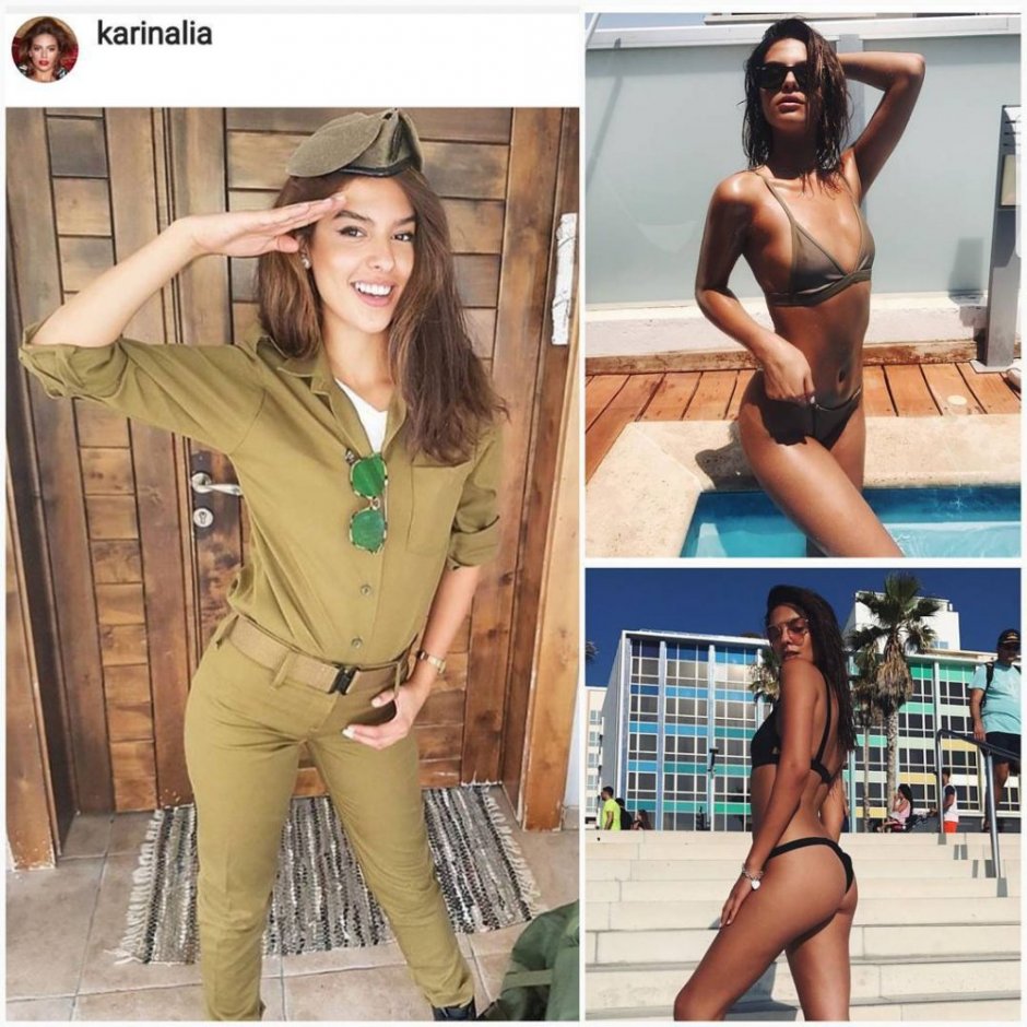 Naked Israeli army