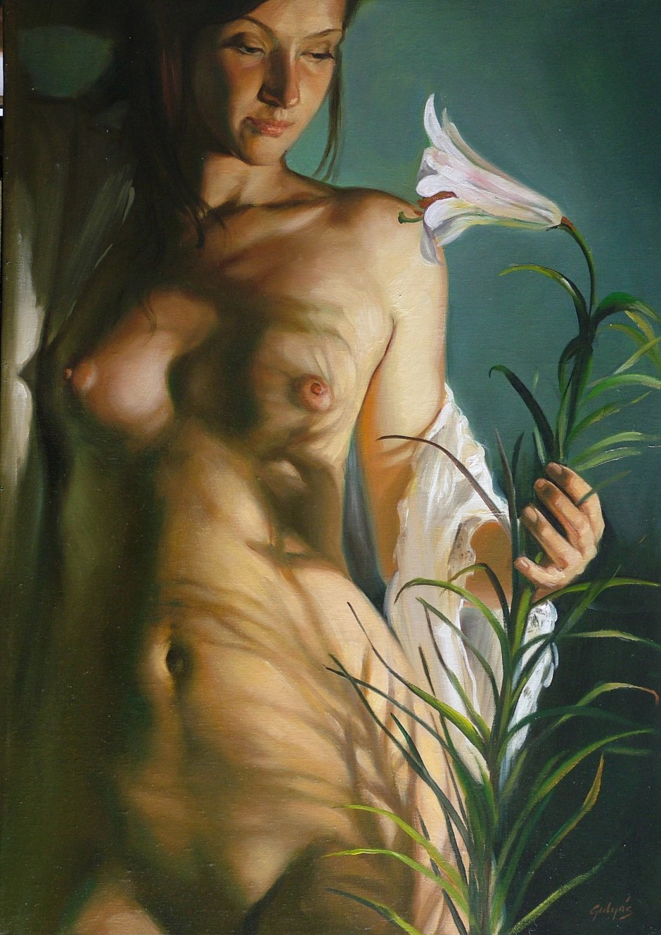 Erotic photo shoot