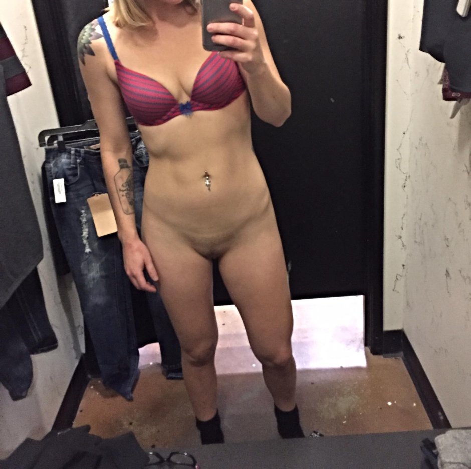 Naked girls in the fitting room