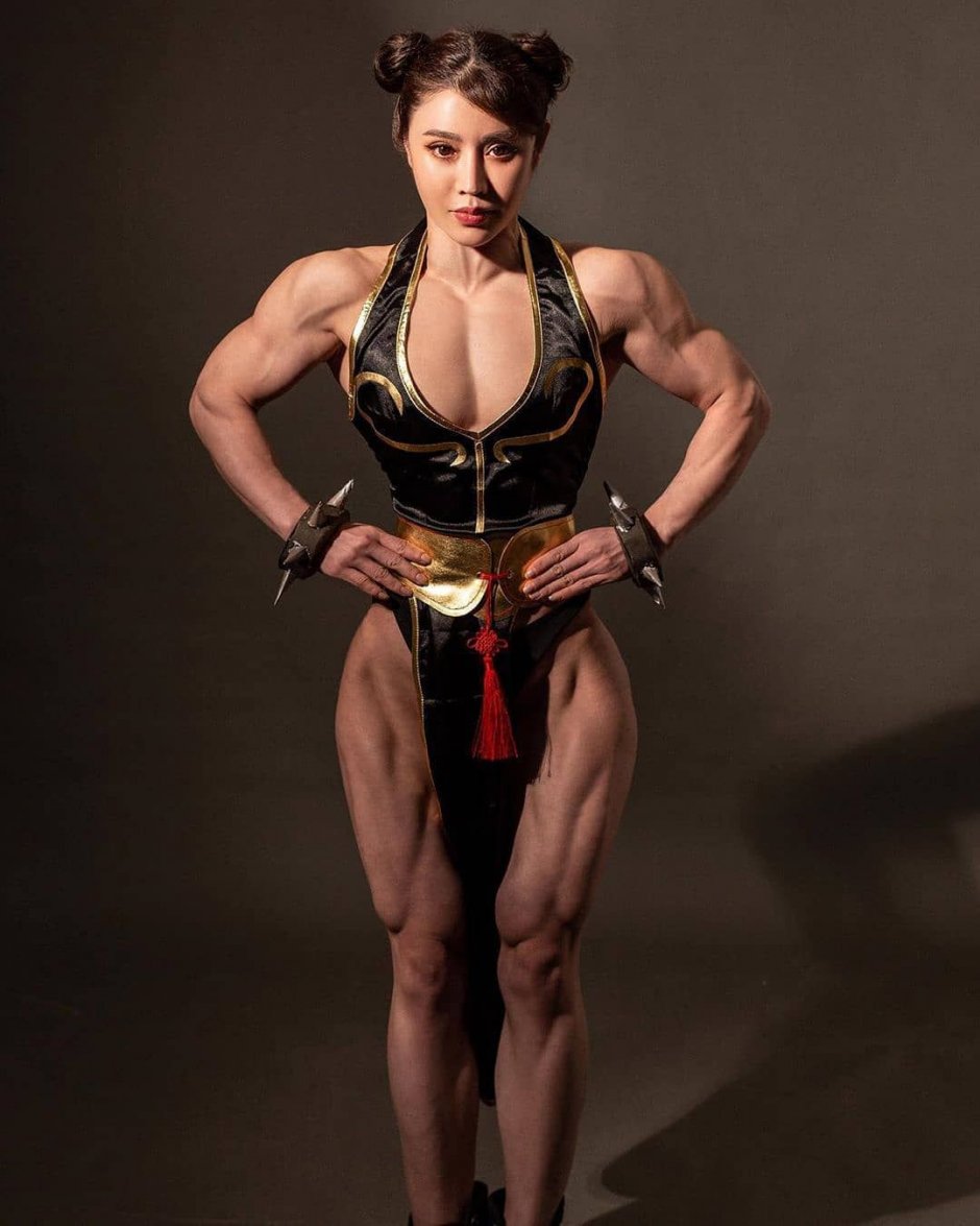 Chinese bodybuilder Yuan Herong