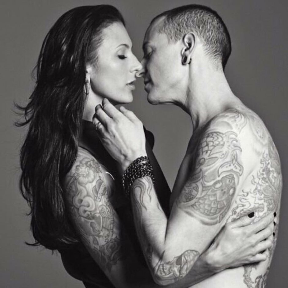Chester Bennington and Talind