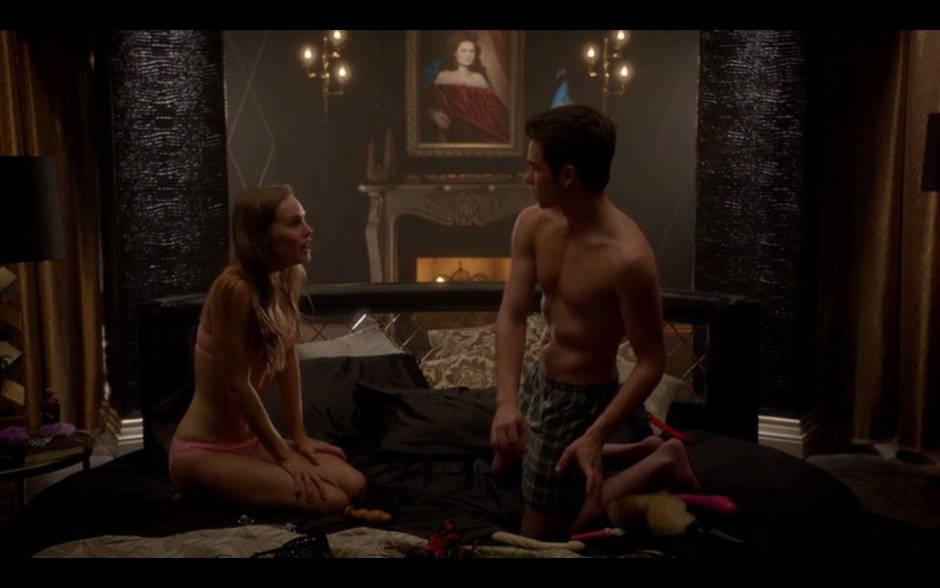 Series real blood scenes with Lucy Griffiths