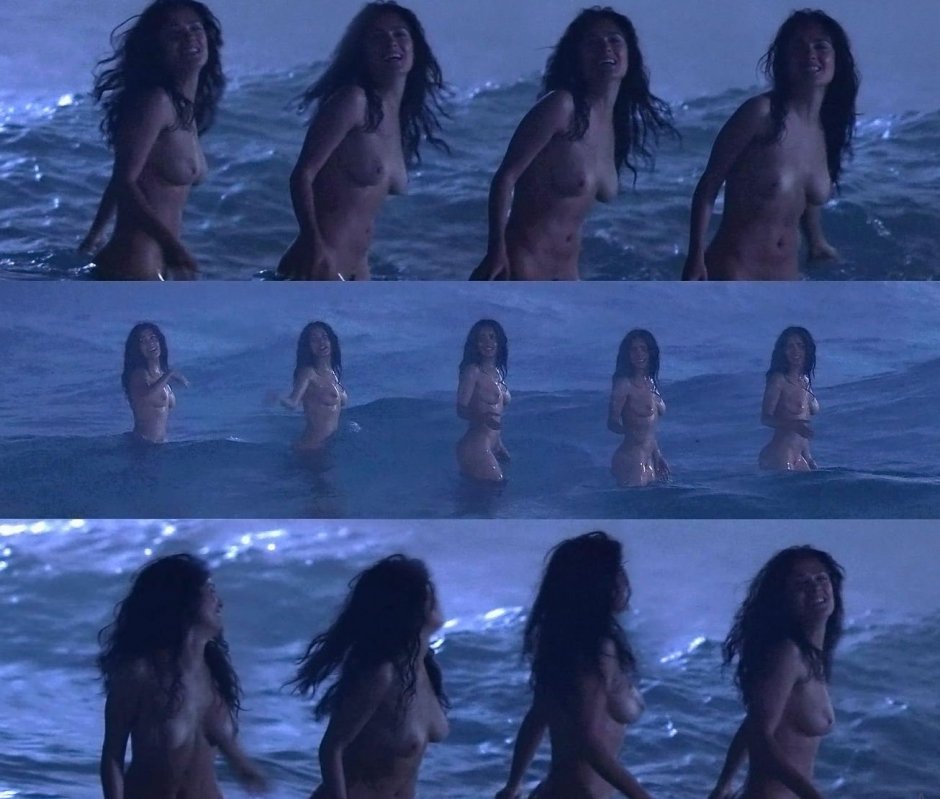 Salma Hayek naked in films