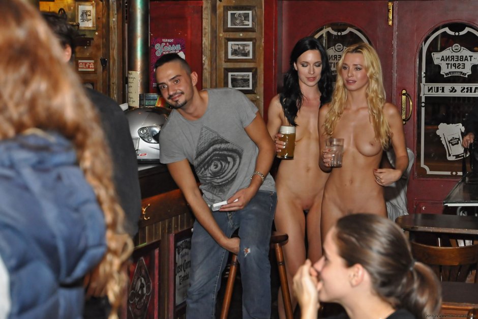 Publicly exposed in the bar