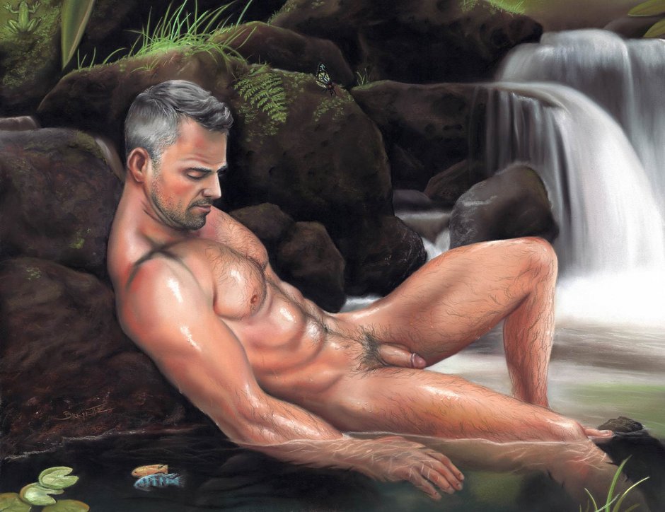 Nude Man and Many Women 3D Sex Pics