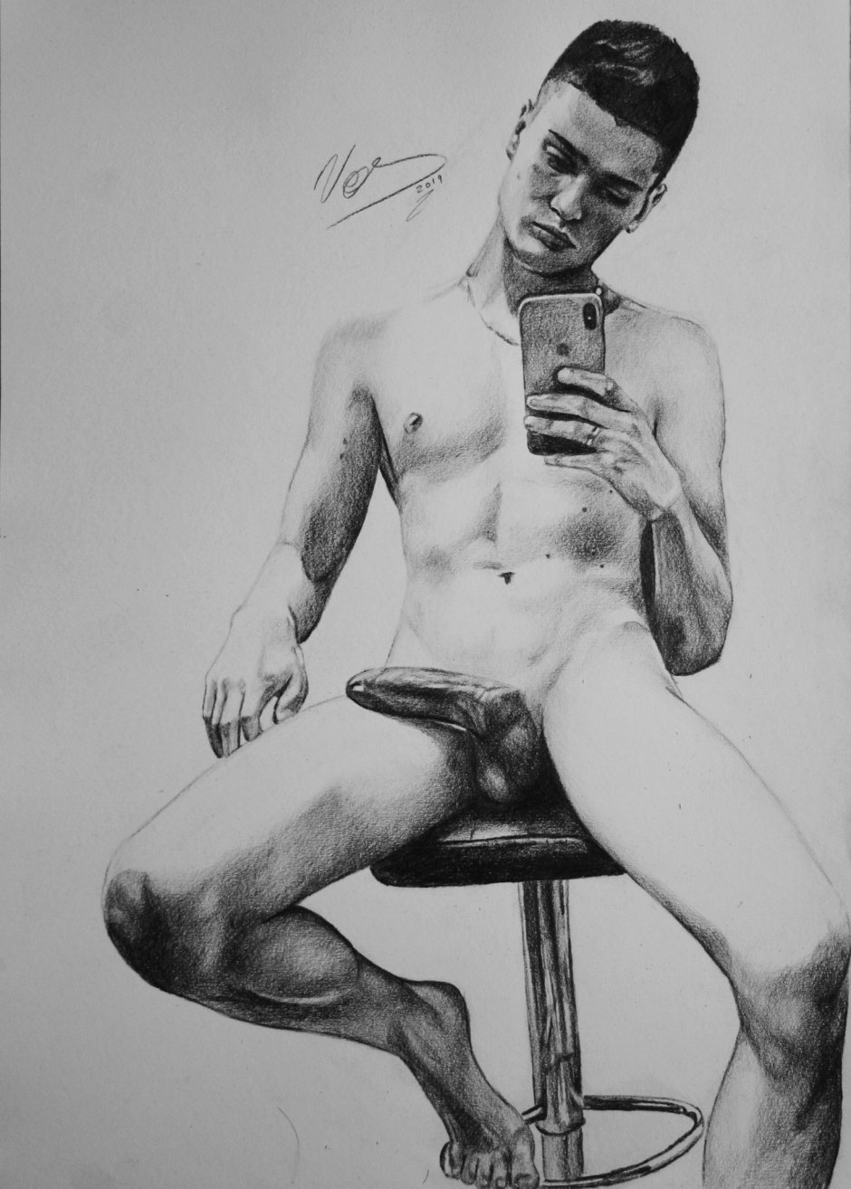 Naked sexy guys with an ideal body
