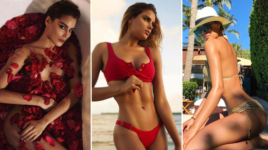 Ariadne Hil in a swimsuit