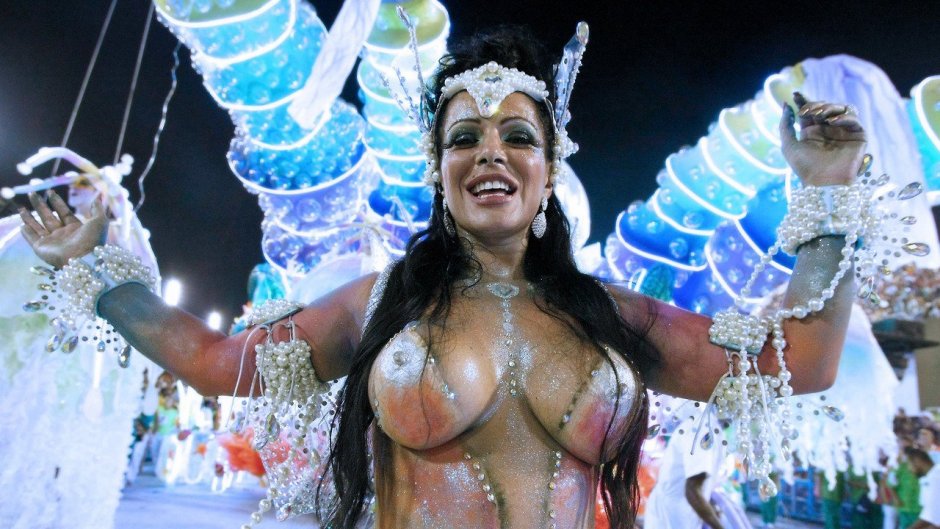 Naked carnival Brazil 1986