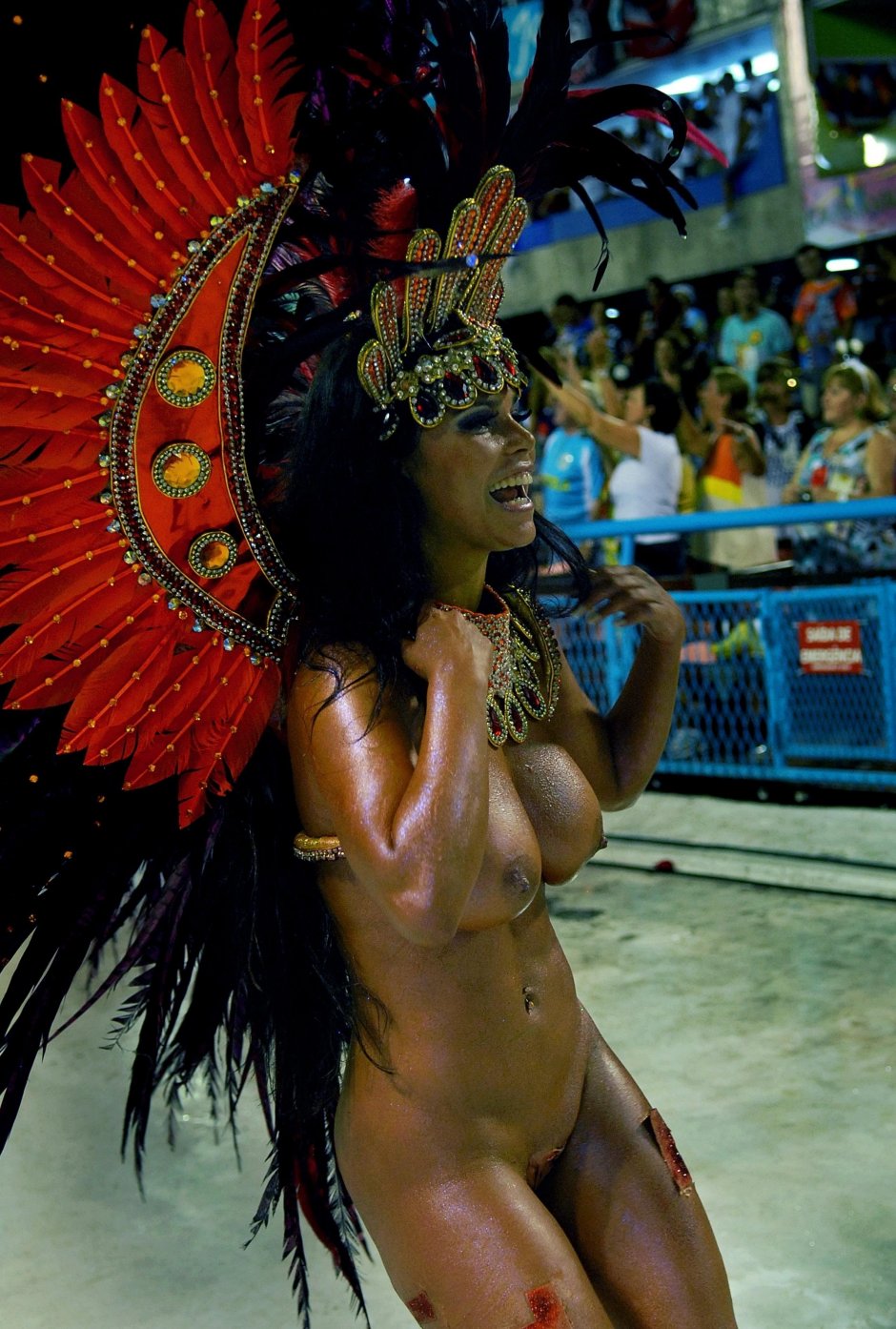 Brazilian carnival boobs