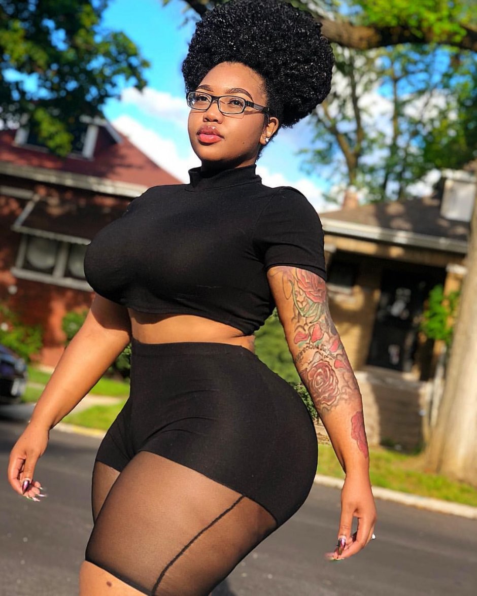 Huge breasts and buttocks