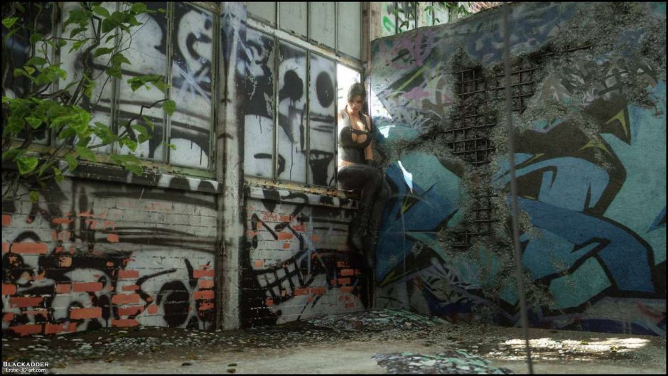 Blacadder 3d comics Bellow The City
