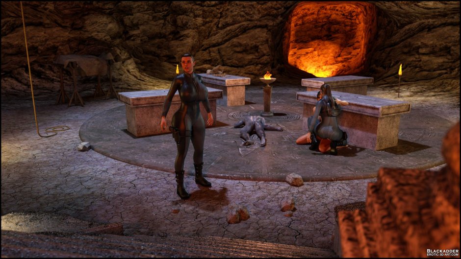 Blacadder Lara Croft 3d