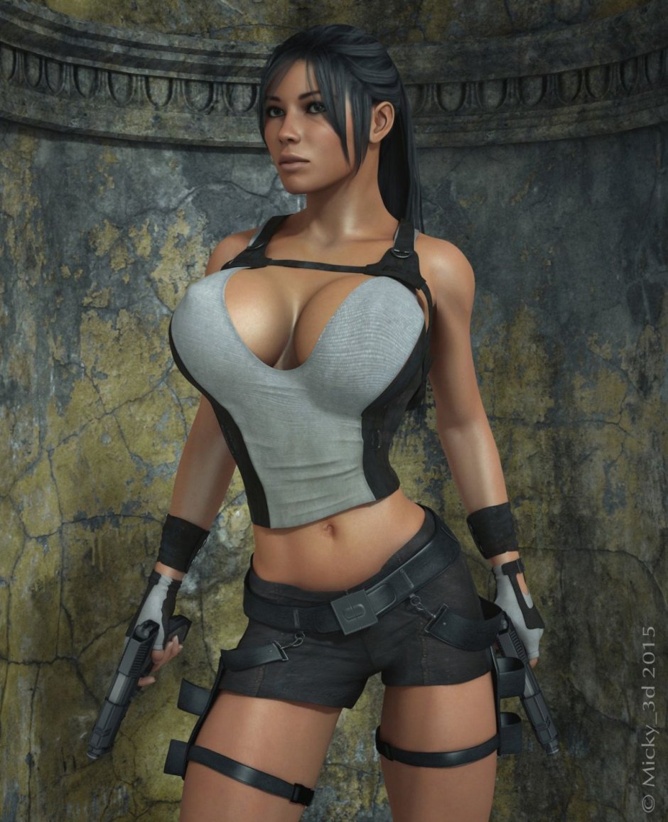 Blacadder Lara Croft 3d