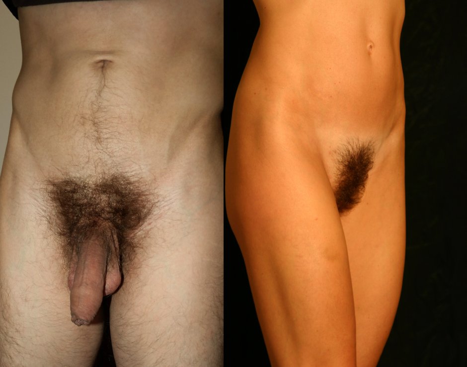 Perfect Sexy Model Pubic Hair Landing Strip