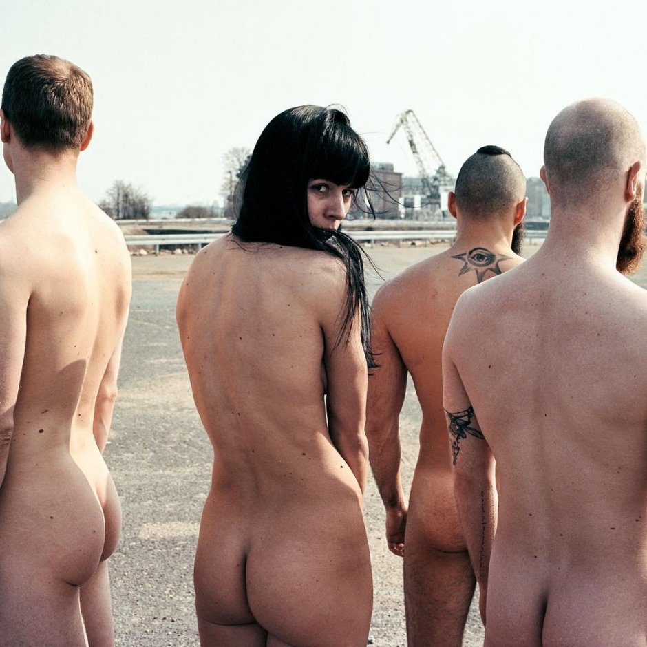 Beautiful naked female body