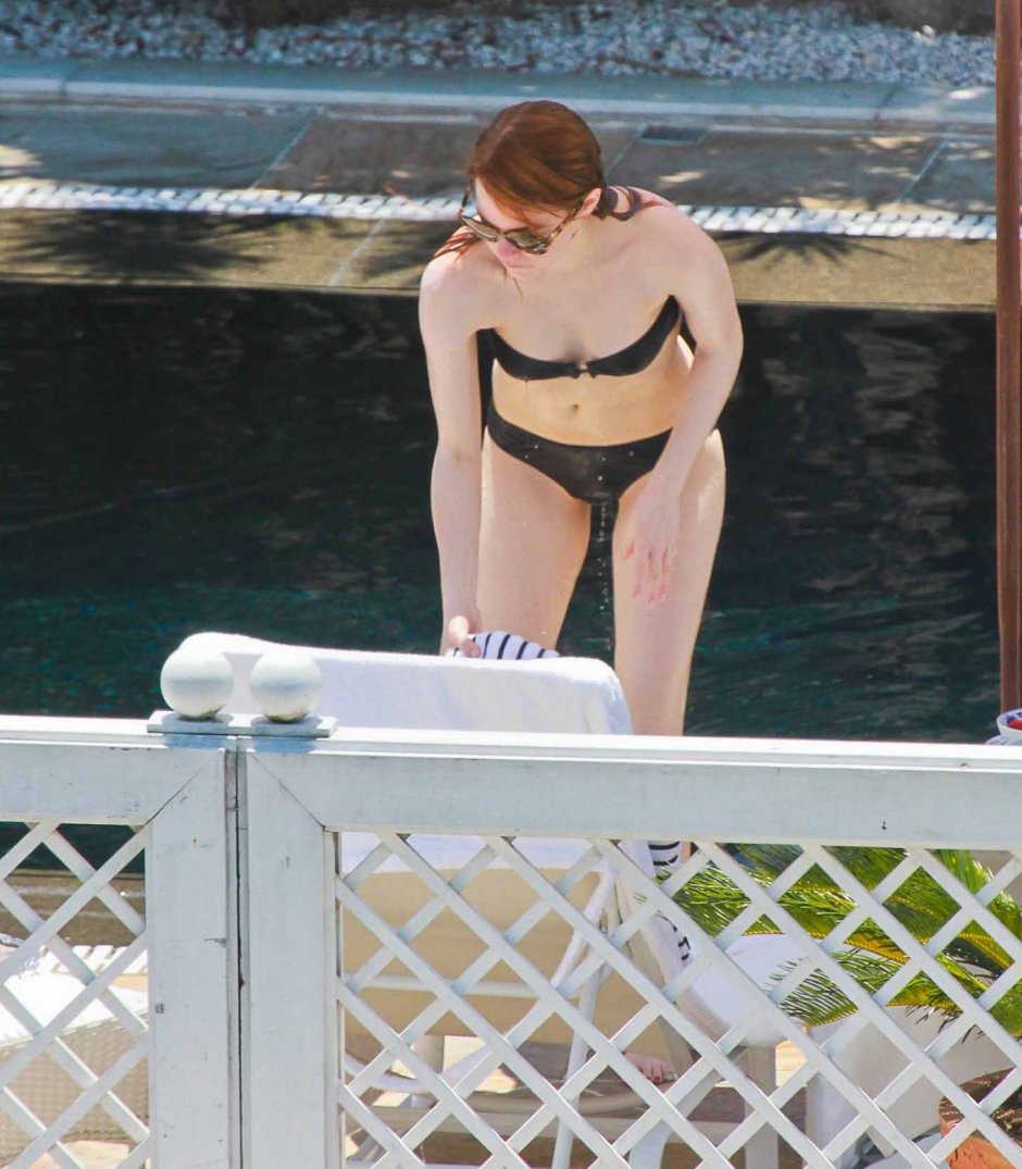 Emma Stone Naked in the film