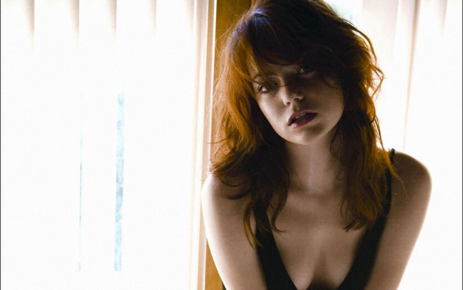 Emma Stone in a swimsuit