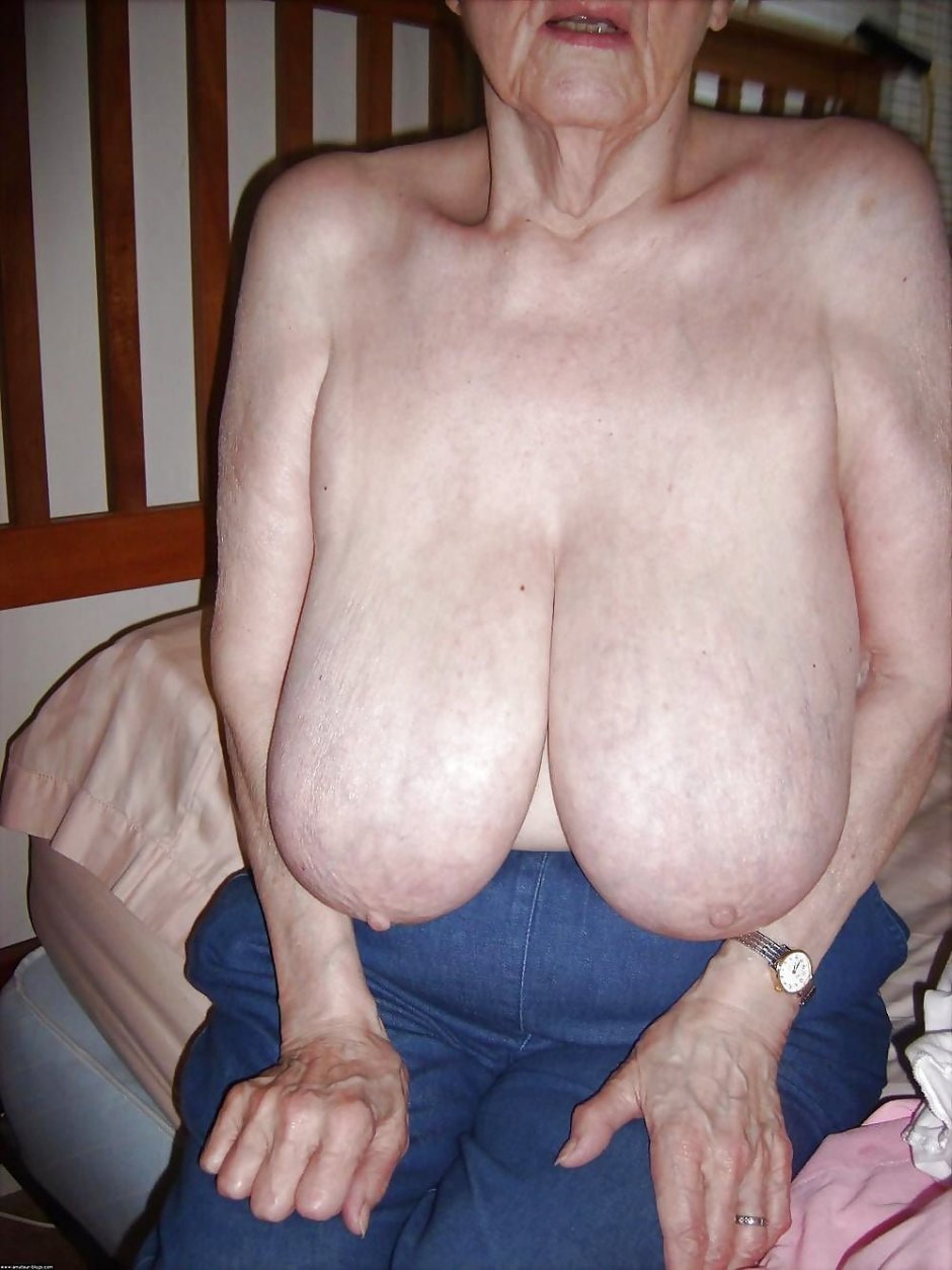 Old women with big tits