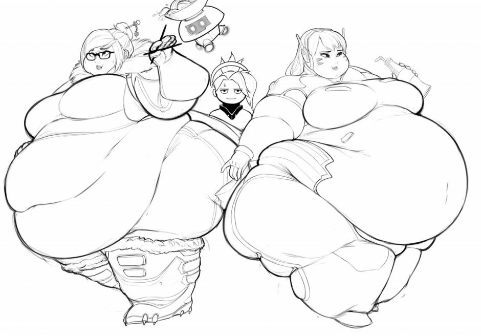 BBW Fat Comics Anime