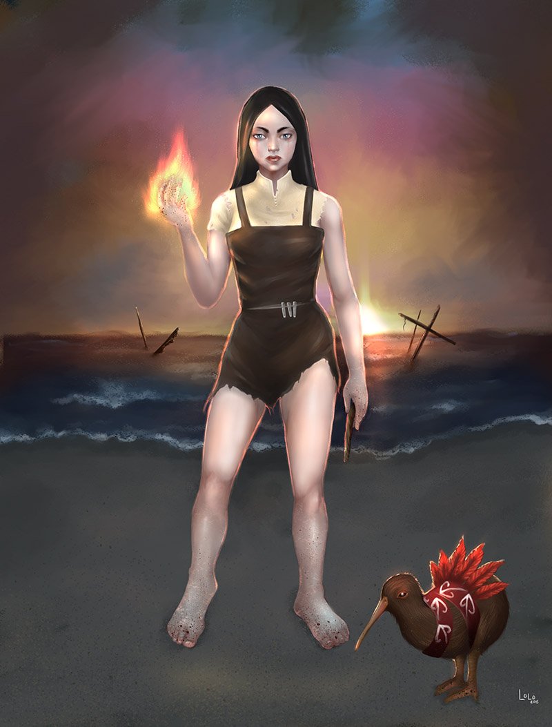 Path of Exile Art Witch