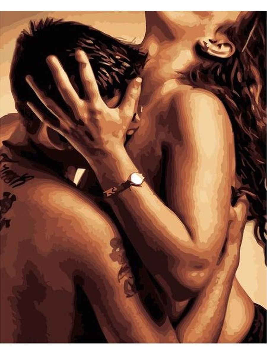 Passionate hugs