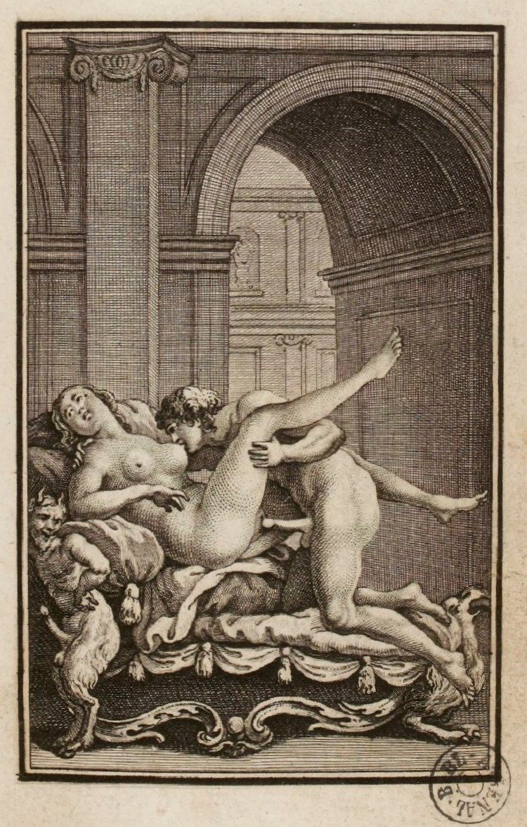 European erotic engraving
