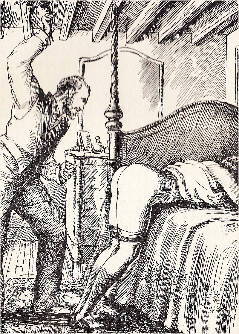 Spanking in the Middle Ages