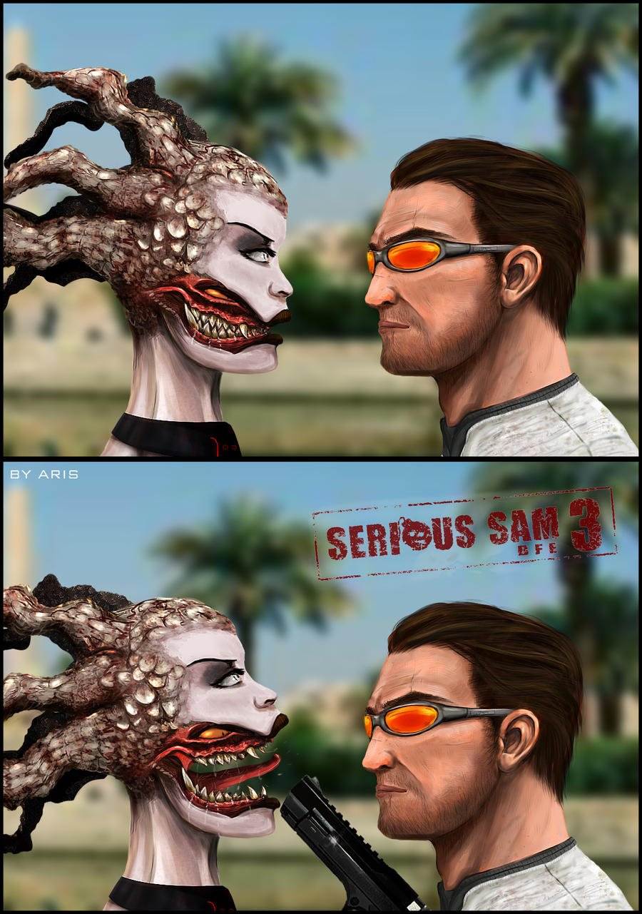Serious sam harpies