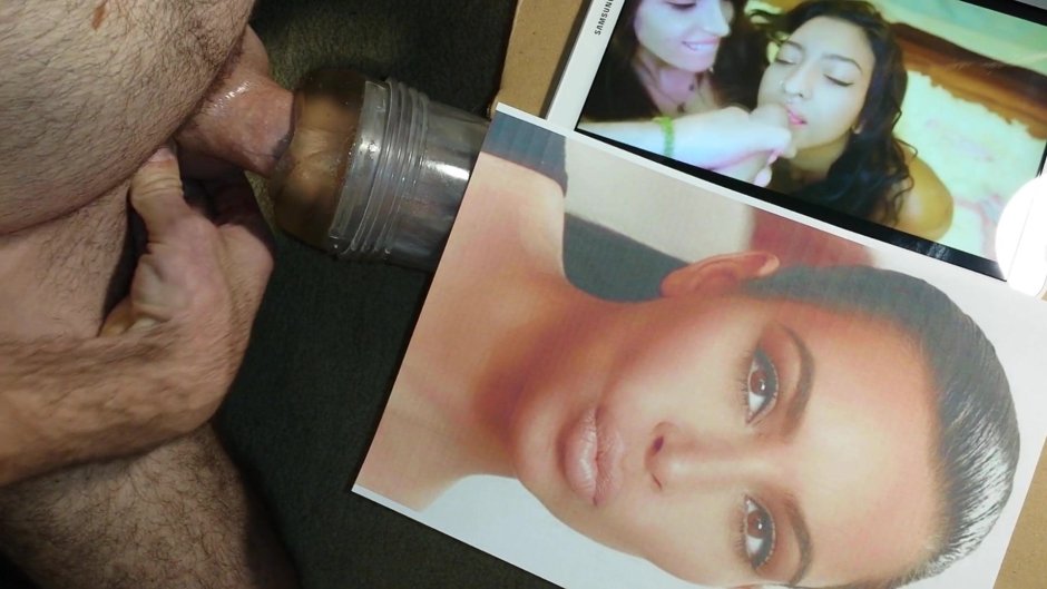 Drain Kim Kardashian without panties