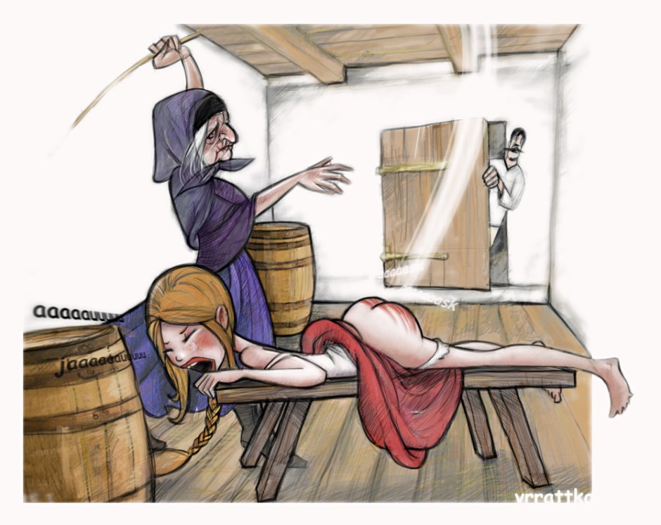 Punishment of girls flogging