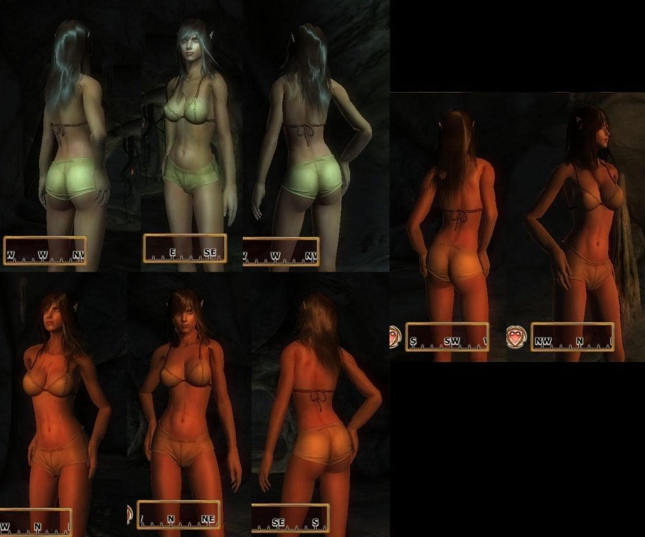 Server server naked women