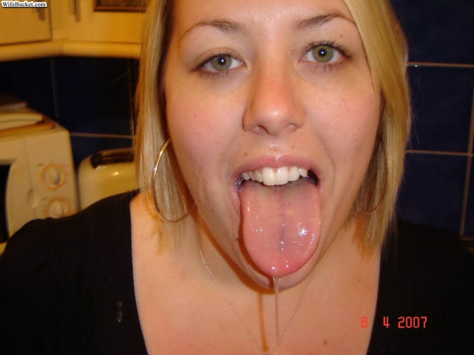 Teen Mouth Tongue in good cum quality