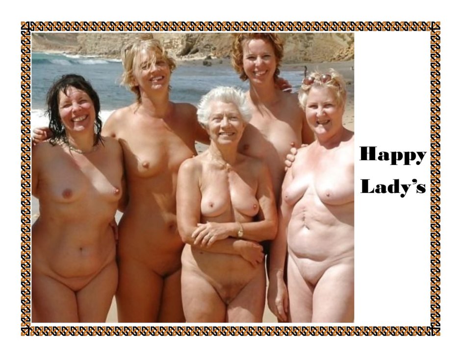 Naked nudist families