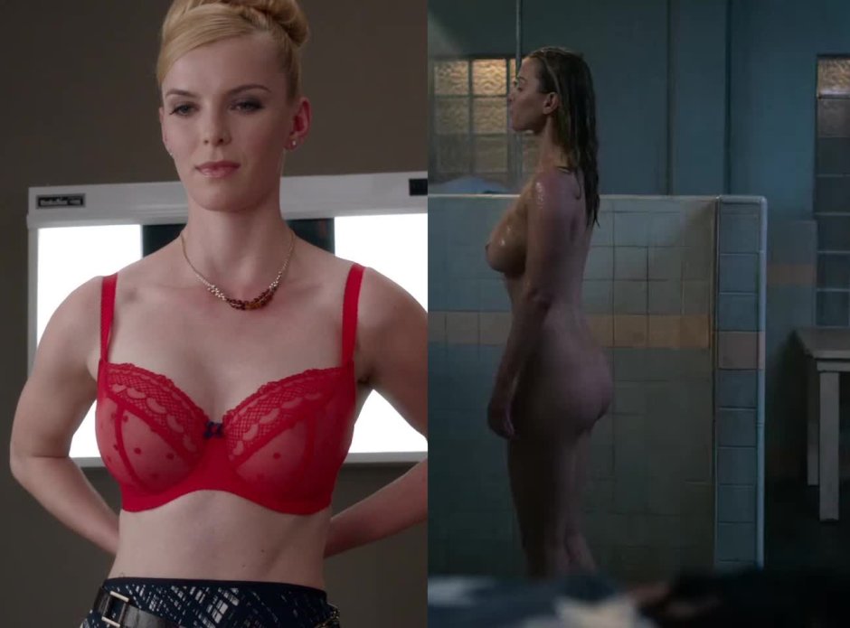 Betty Gilpin chest