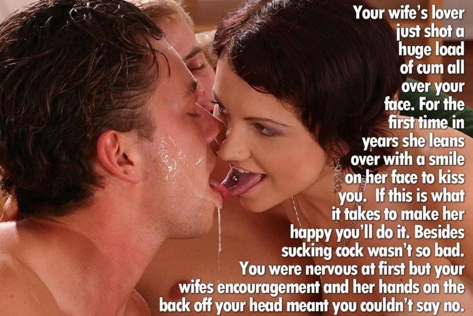 Finished on his face and kissed