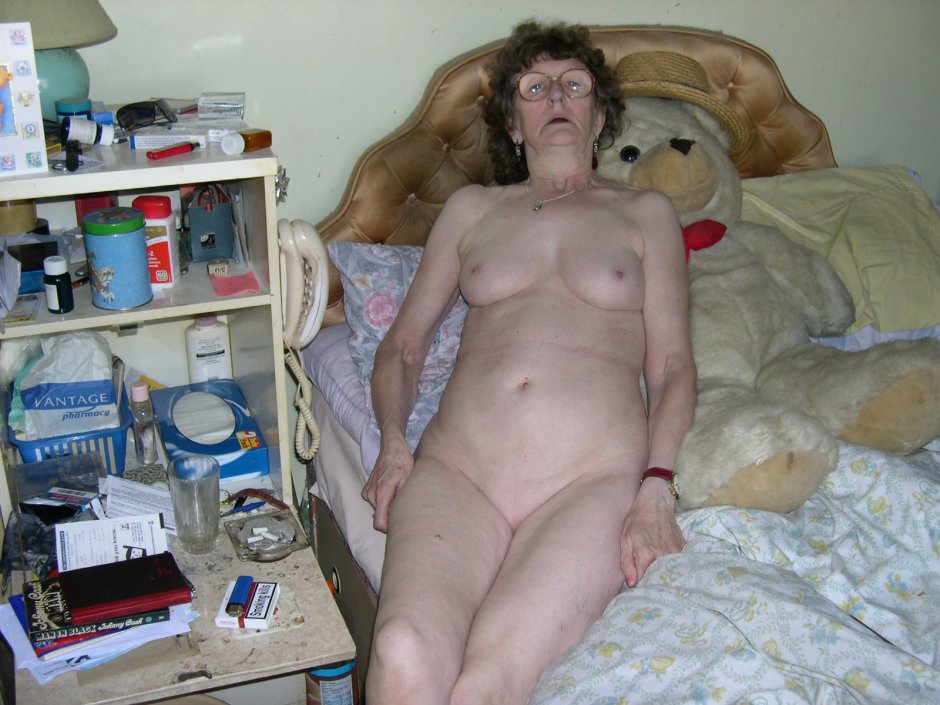Naked home old women