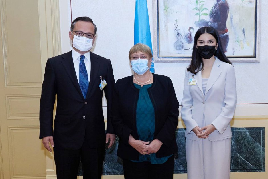 Komil Allamzhonov and Said Mirziyev