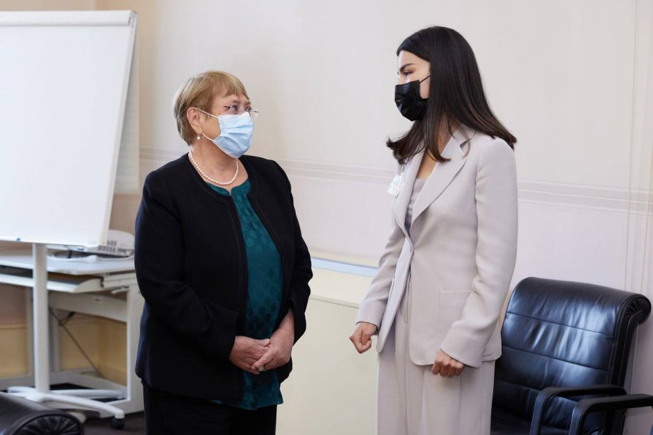 Komil Allamzhonov and Said Mirziyev