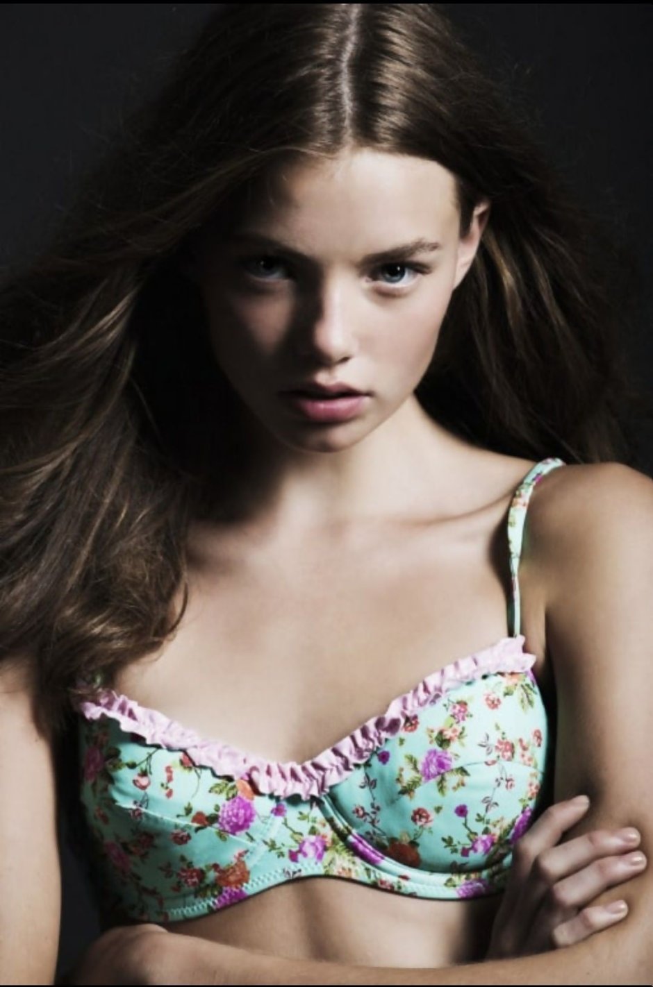 Christine Froset in underwear