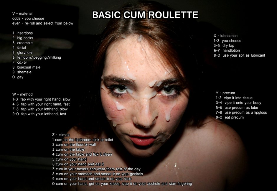 Cumshot roulette range