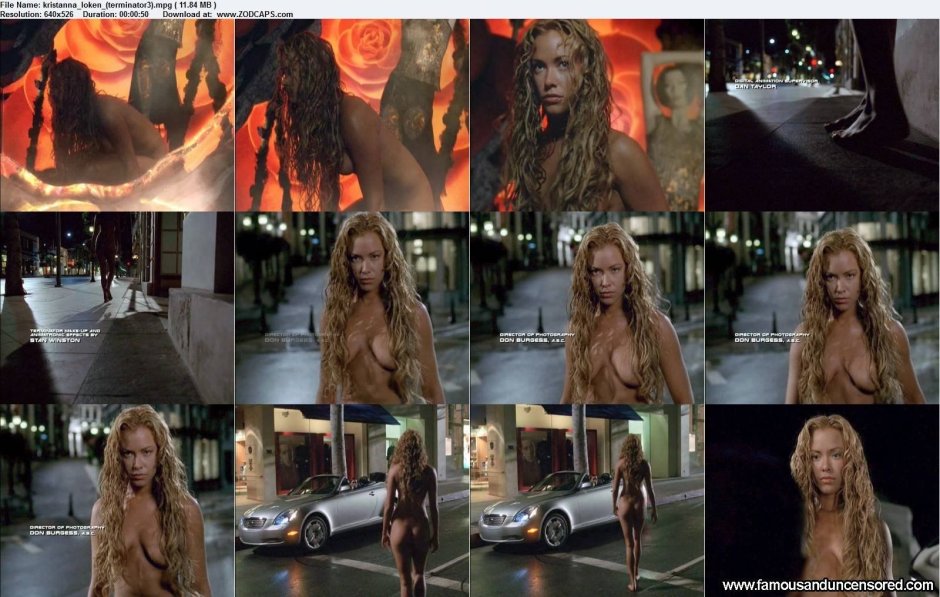 Naked Christina Loken Terminator 3