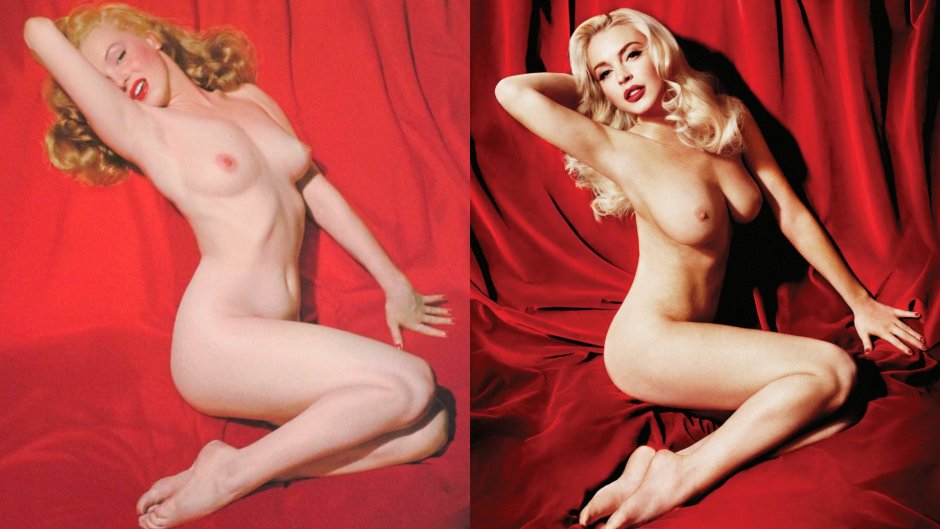 Lindsay Lohan Nude Marilyn Monroe