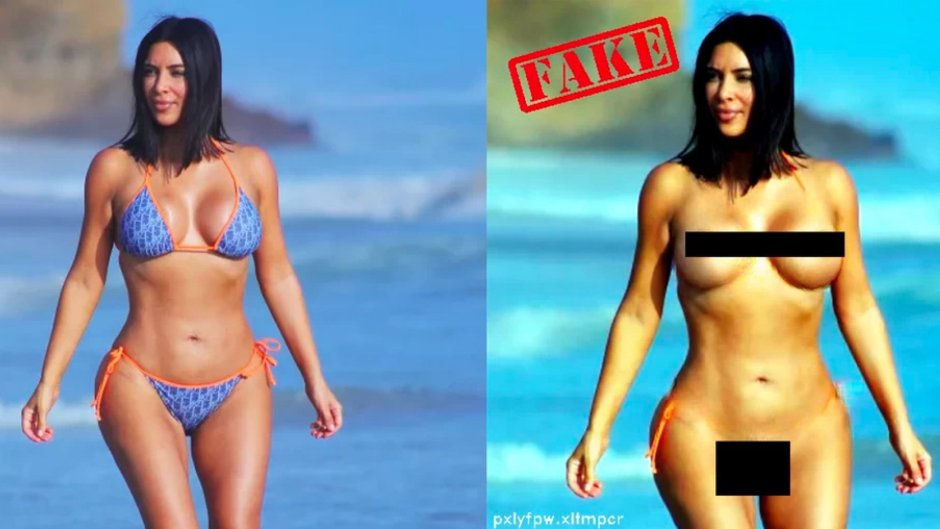 Kim Kardashian without clothes