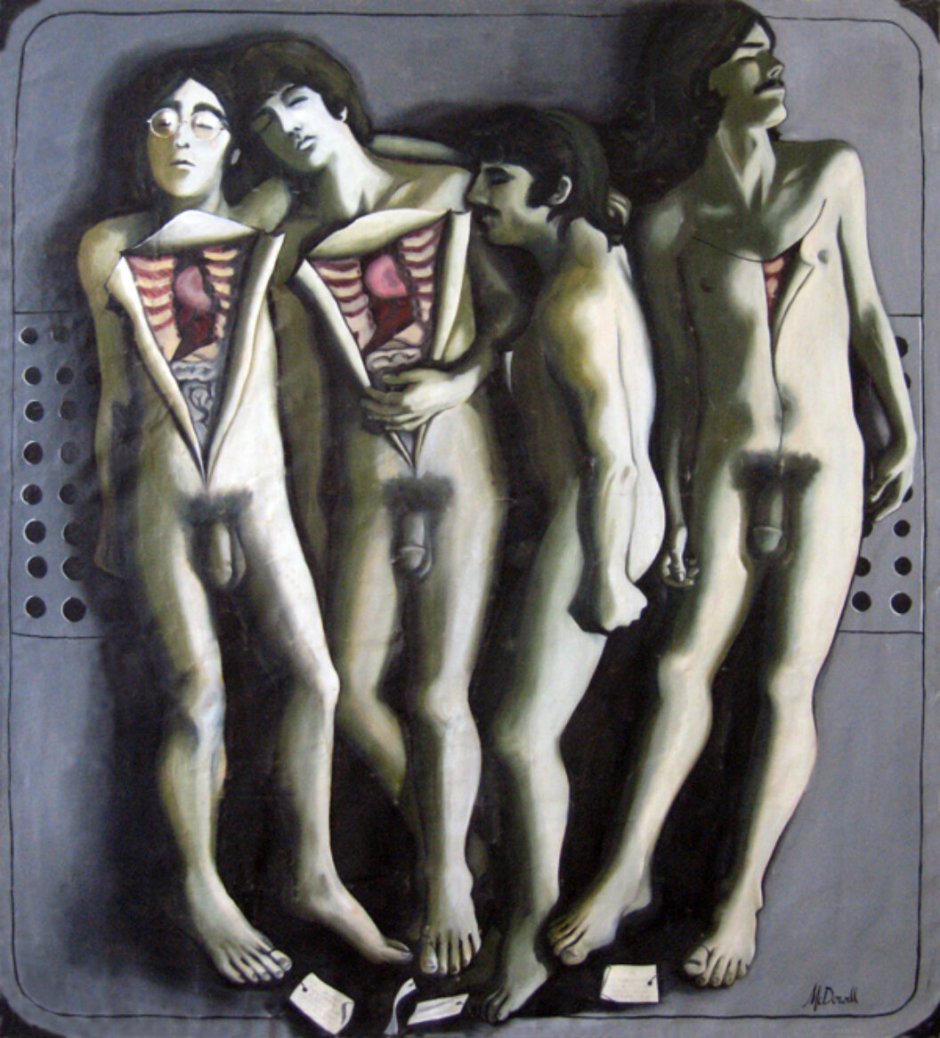 The Beatles Naked Women