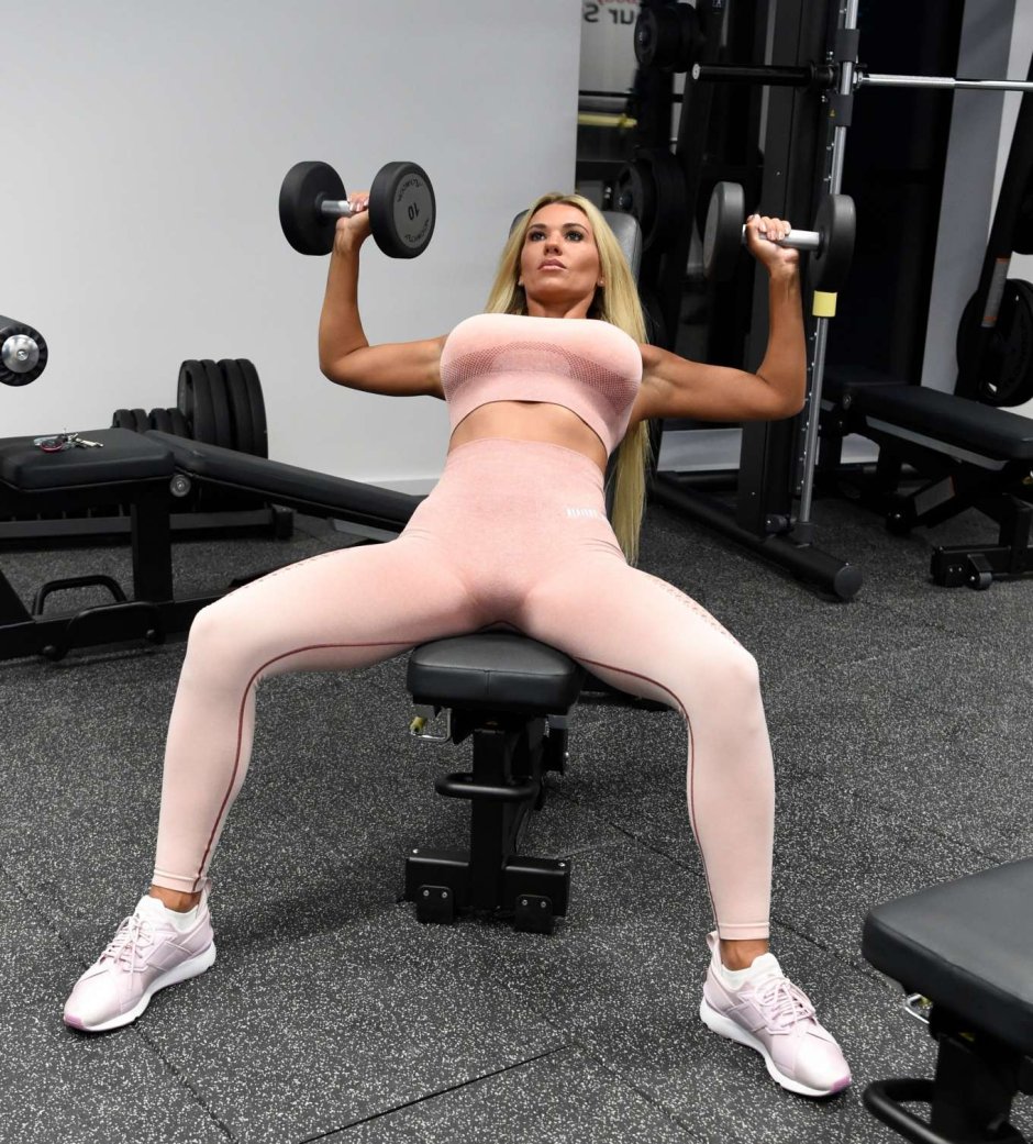 Picture 10: Naked Teens Are Working Out in the Gym: One of the