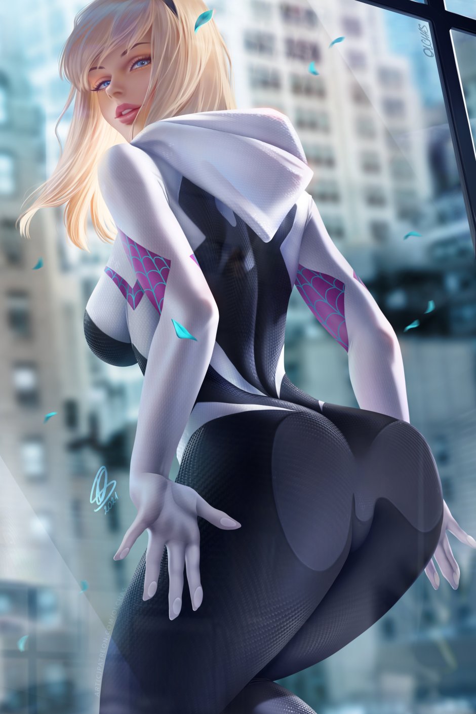 Woman Spider Gwen Rule34
