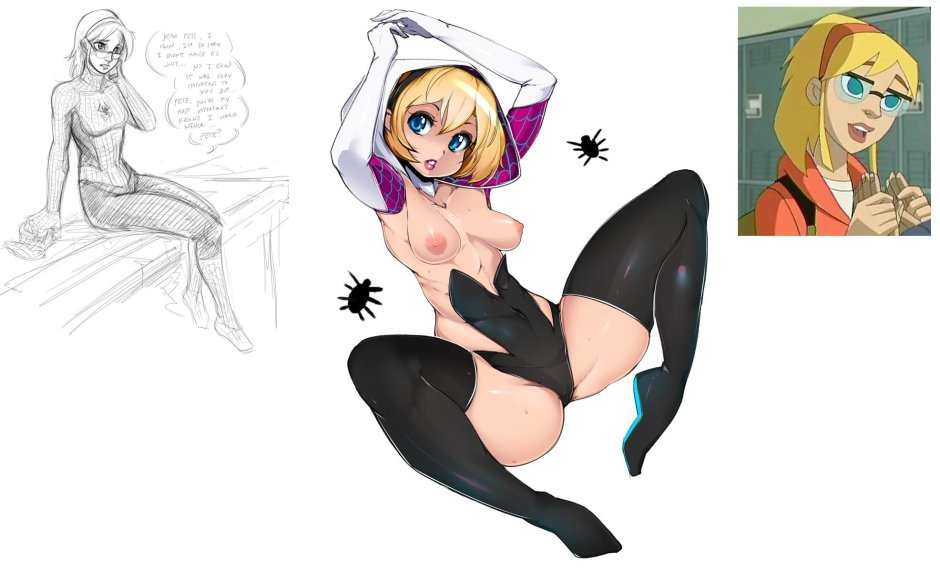 Rule 34 Gwen Spider and Penny Parker