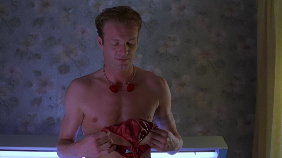 Robert Carlisle male striptease